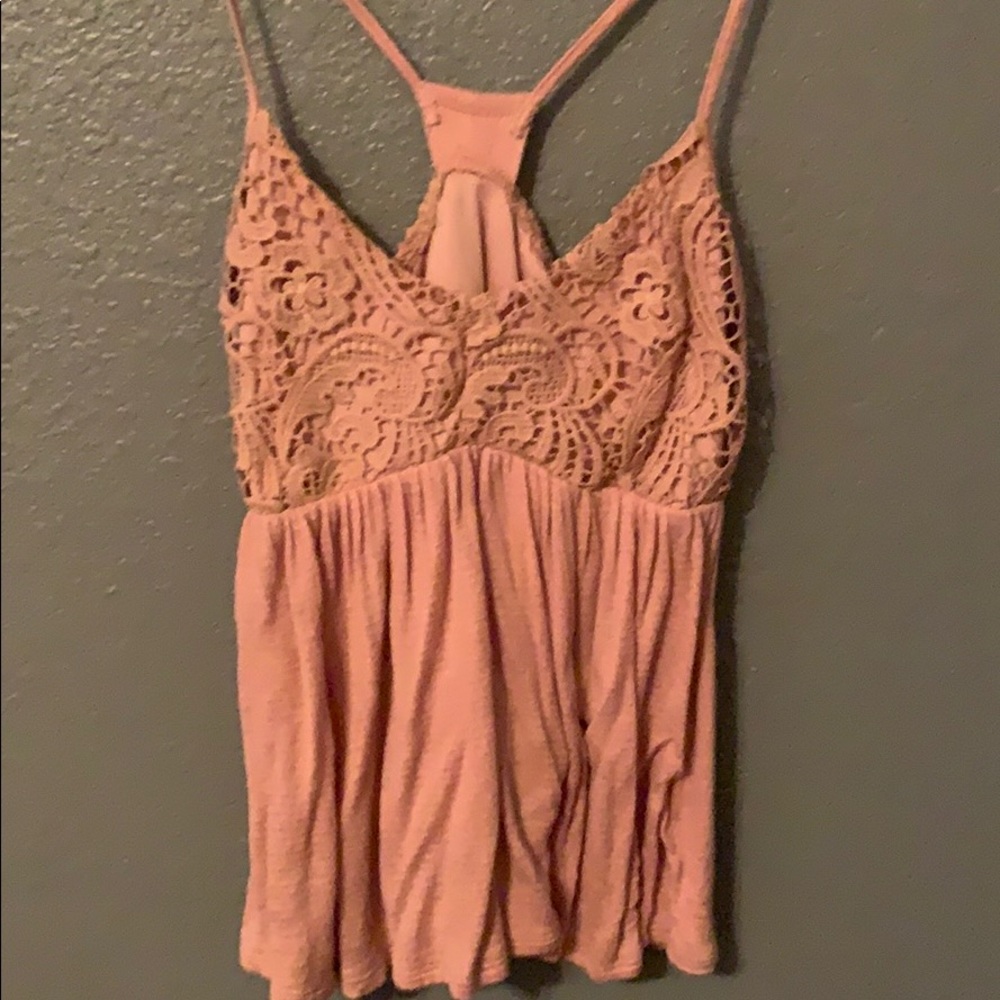 Blush pink top